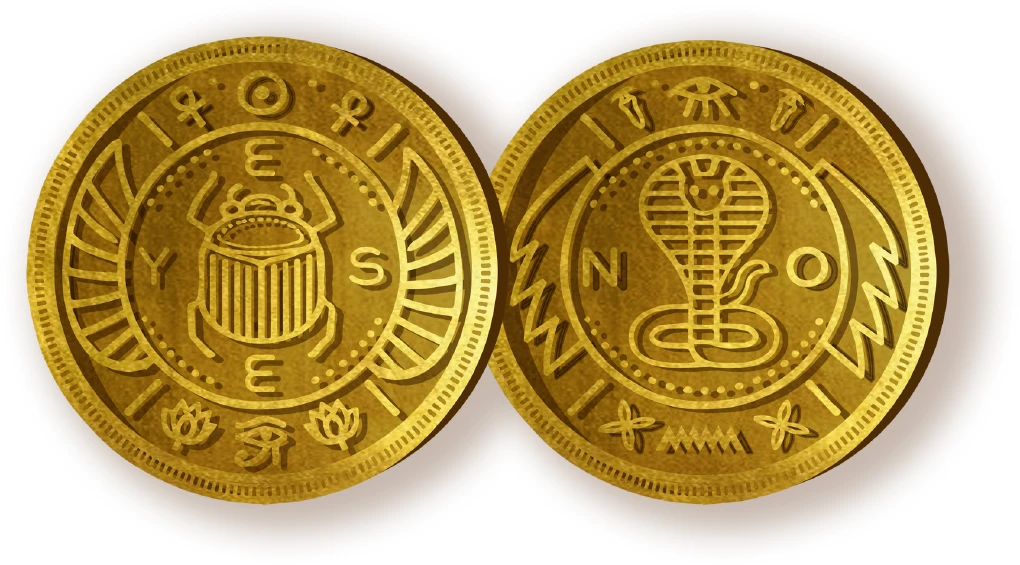 The Mythic Archetypes divination coin