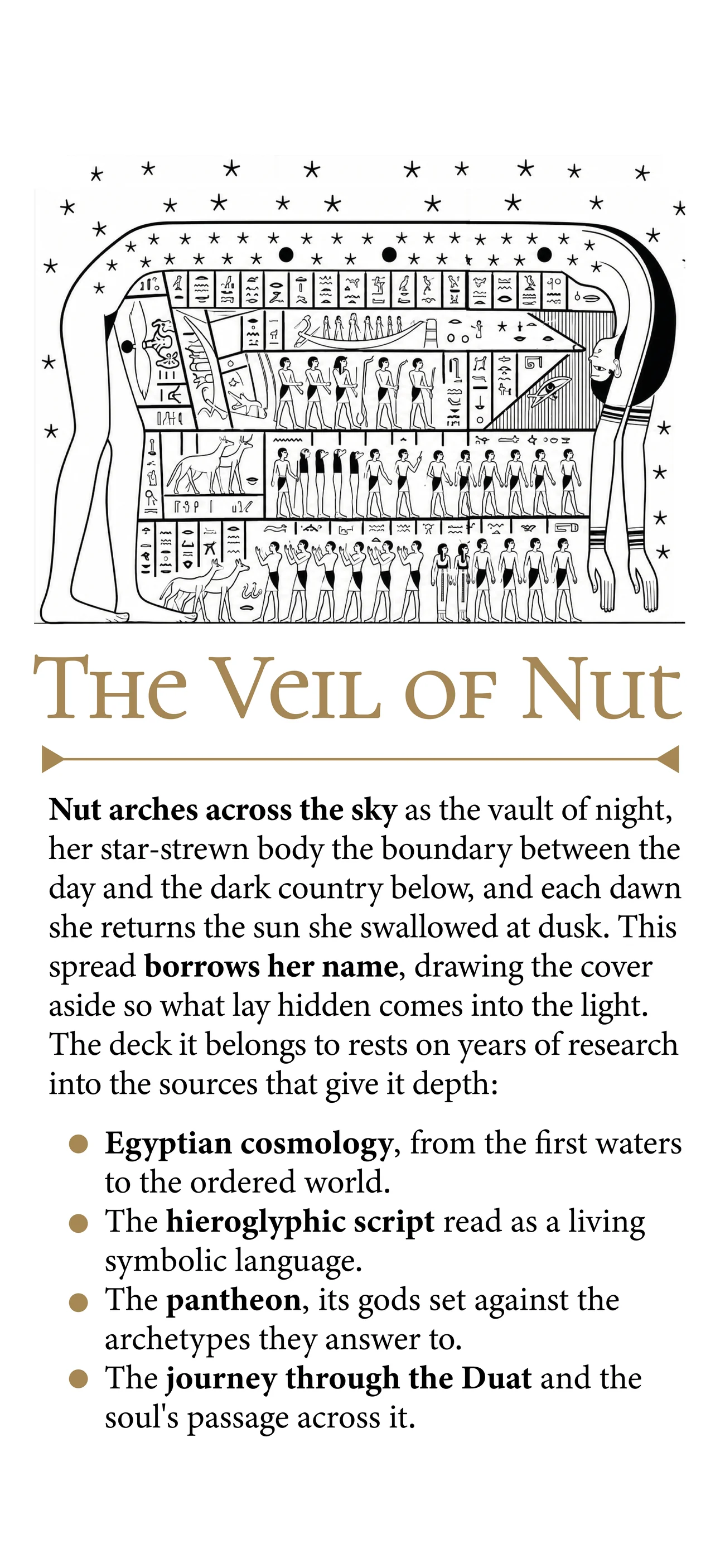 Mythic Archetypes: Egypt, The Veil of Nut